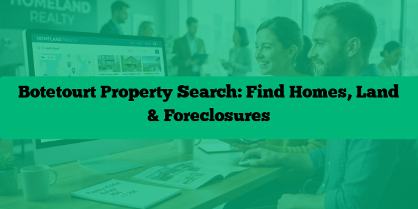 Botetourt Property Search: Find Homes, Land & Foreclosures