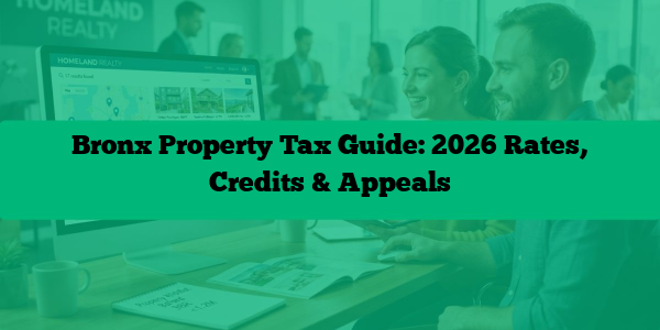Bronx Property Tax Guide: 2026 Rates, Credits & Appeals