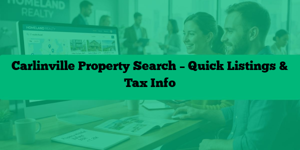 Carlinville Property Search – Quick Listings & Tax Info