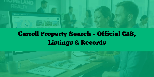 Carroll Property Search – Official GIS, Listings & Records