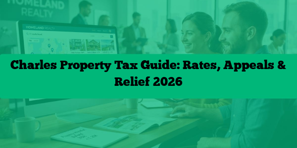 Charles Property Tax Guide: Rates, Appeals & Relief 2026
