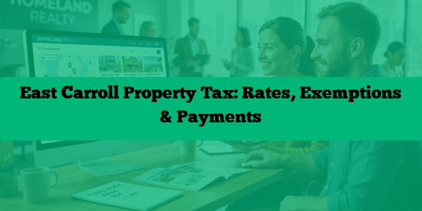 East Carroll Property Tax: Rates, Exemptions & Payments