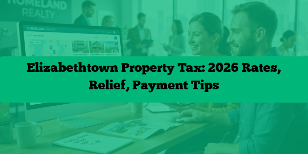 Elizabethtown Property Tax: 2026 Rates, Relief, Payment Tips