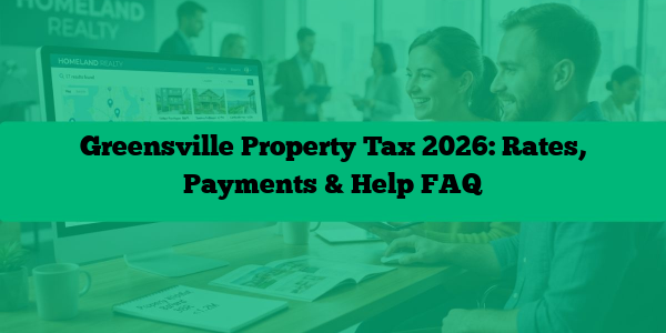 Greensville Property Tax 2026: Rates, Payments & Help FAQ
