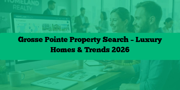 Grosse Pointe Property Search – Luxury Homes & Trends 2026