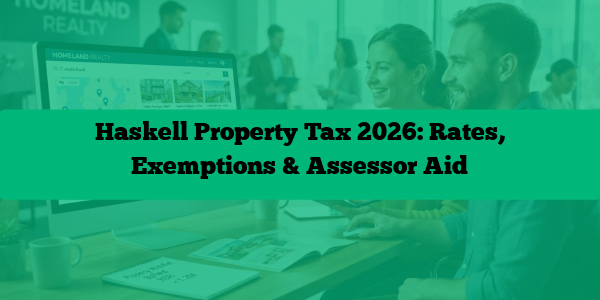 Haskell Property Tax 2026: Rates, Exemptions & Assessor Aid