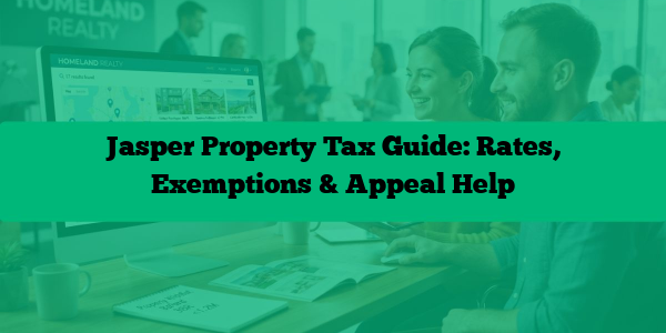 Jasper Property Tax Guide: Rates, Exemptions & Appeal Help