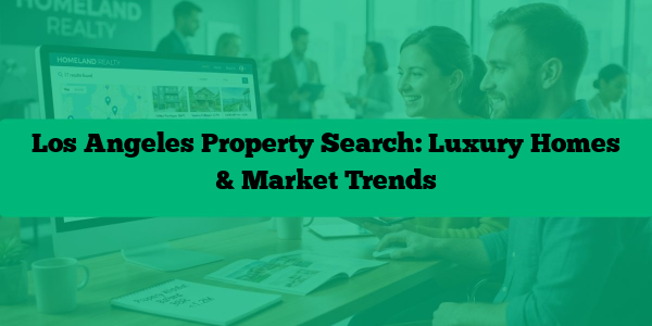 Los Angeles Property Search: Luxury Homes & Market Trends