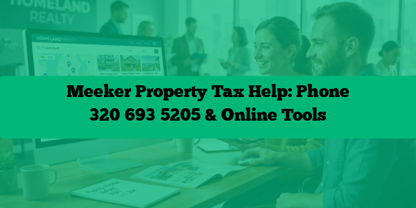 Meeker Property Tax Help: Phone 320‑693‑5205 & Online Tools