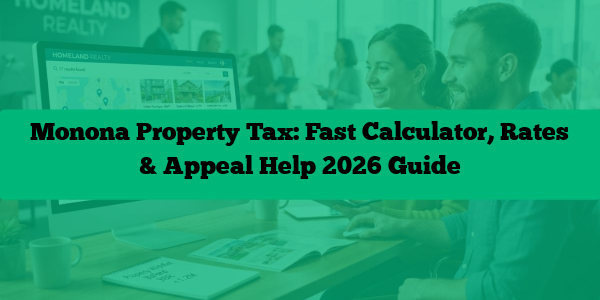 Monona Property Tax: Fast Calculator, Rates & Appeal Help 2026 Guide