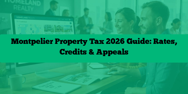 Montpelier Property Tax 2026 Guide: Rates, Credits & Appeals