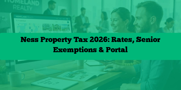 Ness Property Tax 2026: Rates, Senior Exemptions & Portal