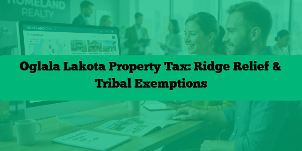 Oglala Lakota Property Tax: Ridge Relief & Tribal Exemptions