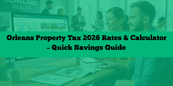 Orleans Property Tax 2026 Rates & Calculator – Quick Savings Guide