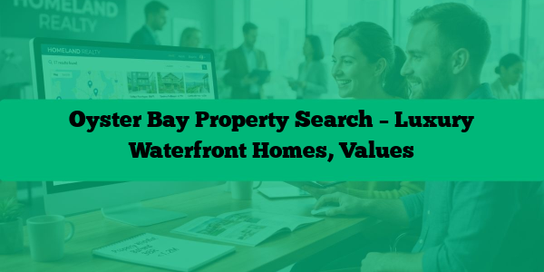 Oyster Bay Property Search – Luxury Waterfront Homes, Values