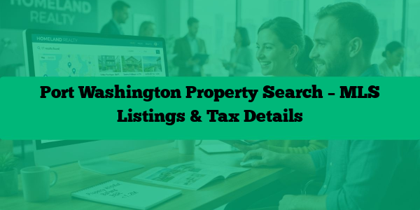 Port Washington Property Search – MLS Listings & Tax Details