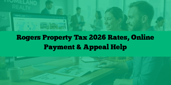Rogers Property Tax 2026 Rates, Online Payment & Appeal Help