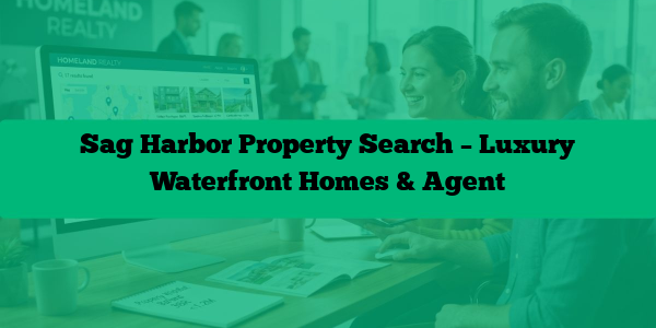 Sag Harbor Property Search – Luxury Waterfront Homes & Agent
