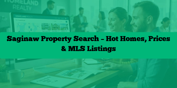 Saginaw Property Search – Hot Homes, Prices & MLS Listings