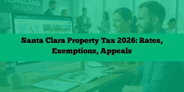 Santa Clara Property Tax 2026: Rates, Exemptions, Appeals