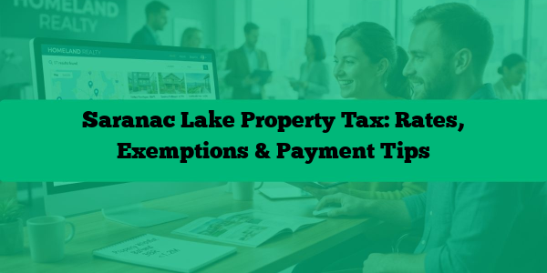 Saranac Lake Property Tax: Rates, Exemptions & Payment Tips