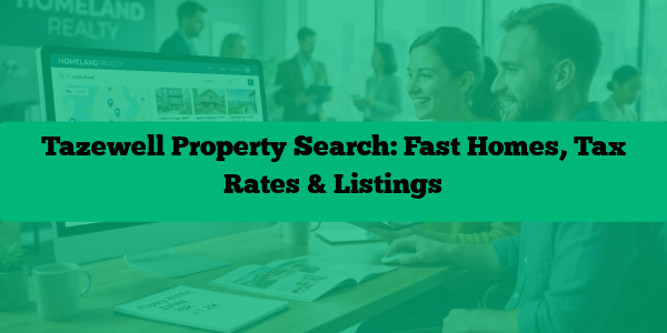 Tazewell Property Search: Fast Homes, Tax Rates & Listings