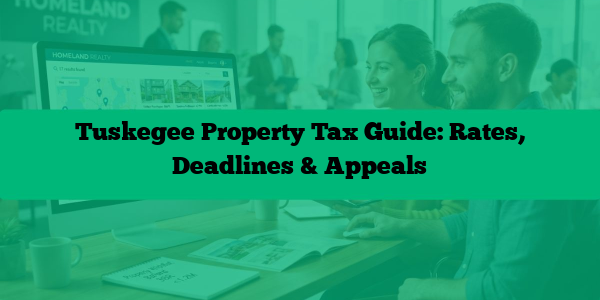 Tuskegee Property Tax Guide: Rates, Deadlines & Appeals