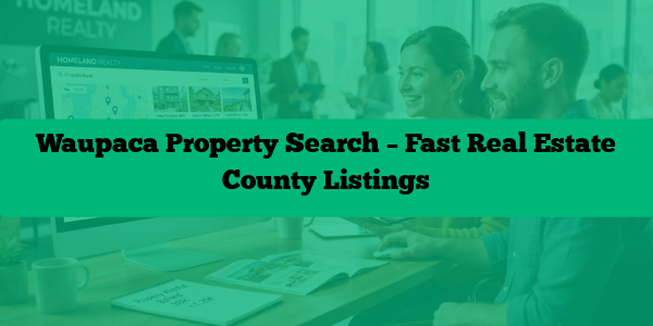 Waupaca Property Search – Fast Real Estate County Listings