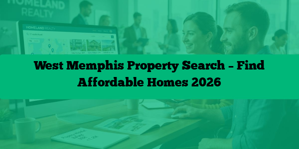 West Memphis Property Search – Find Affordable Homes 2026