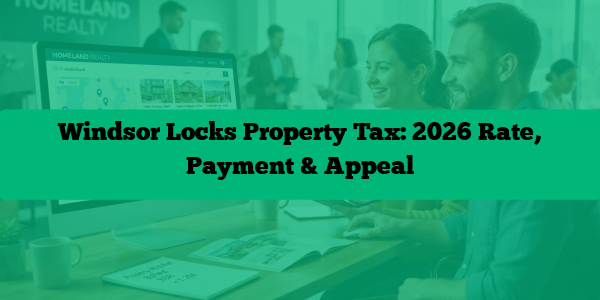Windsor Locks Property Tax: 2026 Rate, Payment & Appeal