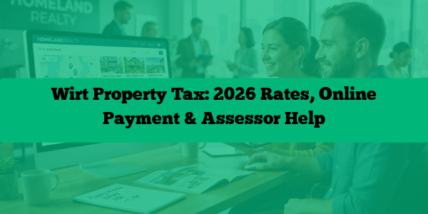 Wirt Property Tax: 2026 Rates, Online Payment & Assessor Help