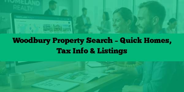 Woodbury Property Search – Quick Homes, Tax Info & Listings