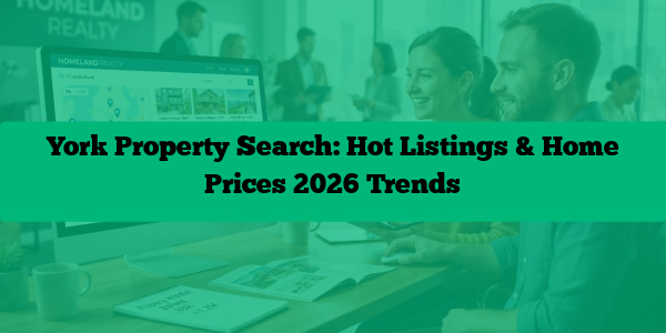 York Property Search: Hot Listings & Home Prices 2026 Trends